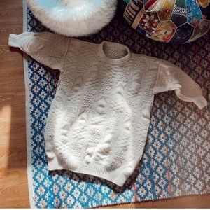 Vintage white sweater